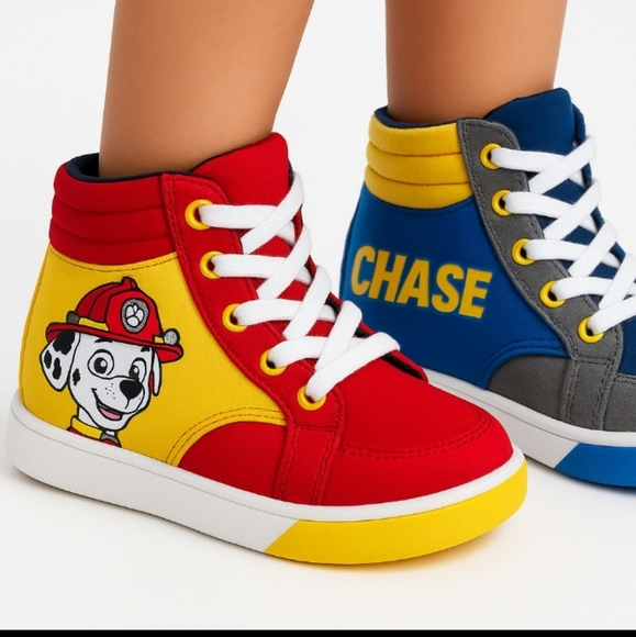 Ground up Paw Patrol Chase Marshall High Tops (PS) Unisex, Size 3. Original new - Picture 3 of 14